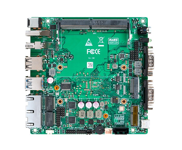 AD30NU - 12x12cm工控主板 - N100/N150/N300迷你主板双网双串口迷你电脑主机工控机主板